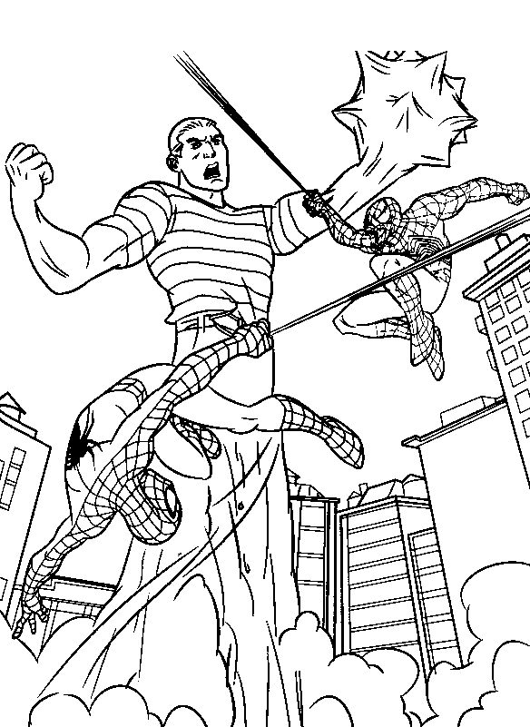 Kids-n-fun.com | 28 coloring pages of Spiderman 3